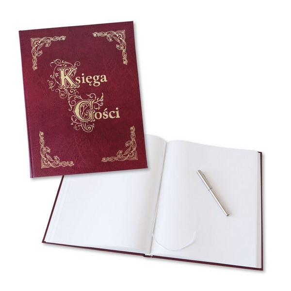 Księga Gości 255x320/100k. bordo Warta 1829-319-082